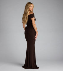 Ashlynn Off-Shoulder Mermaid Formal Dress