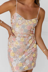 Sparkle Grove Sequin Mini Dress