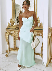 Aurellia Splice Maxi Dress Ice Blue