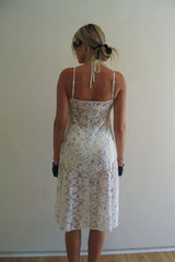 Lucinda Lace Midi Dress - Glass Slipper