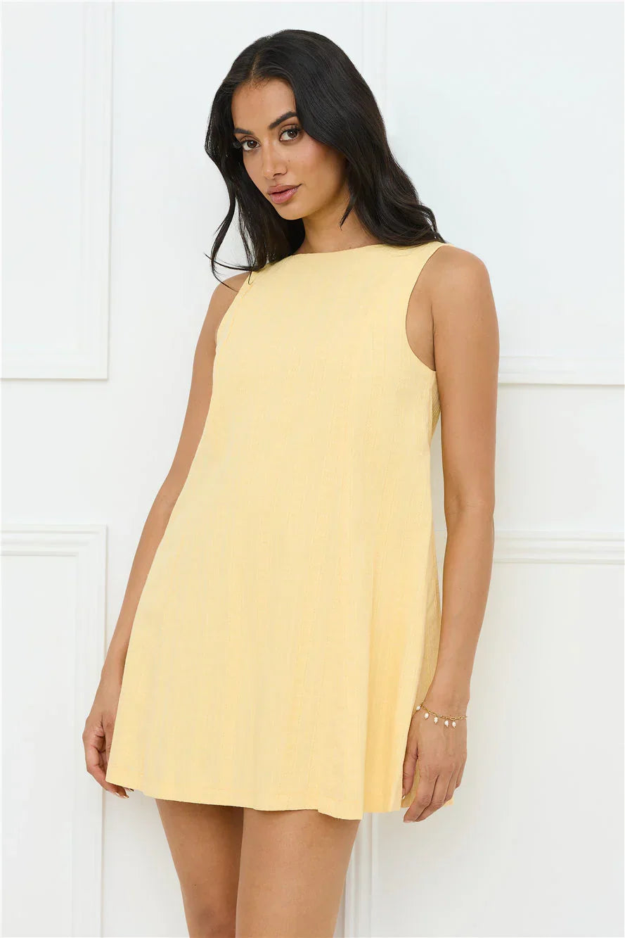 Effortless Icon Mini Dress