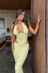 Vida Maxi Dress Yellow