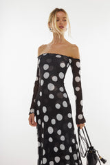 Sheveta Bardot Maxi in Vogue