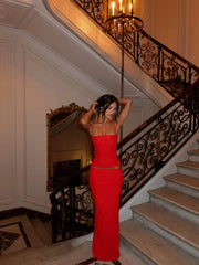 Catala-Skirt-Red