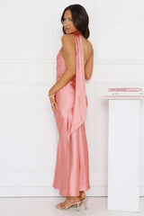 Kissed By Moonlight Satin Maxi Dress