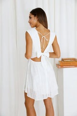 Connected Dress White